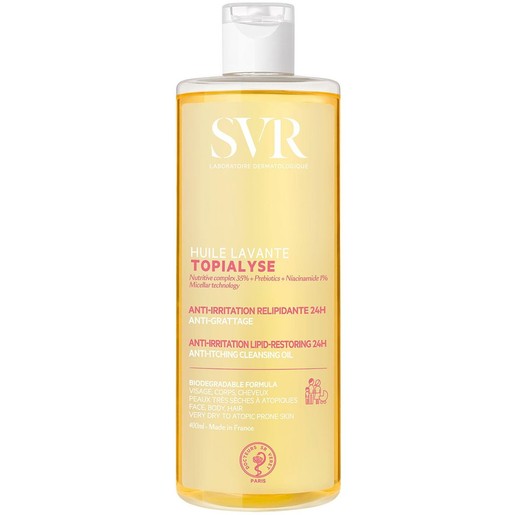SVR Topialyse Huile Anti-Itching Cleansing Oil 400ml