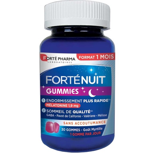 Forte Pharma Forte Night Gummies 30 Softgels