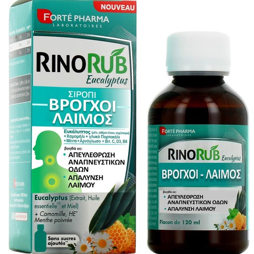 Forte Pharma Rinorub Eucalyptus Sirup 120ml