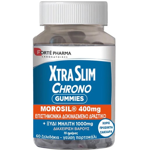 Forte Pharma XtraSlim Chrono Gummies 60 Ζελεδάκια