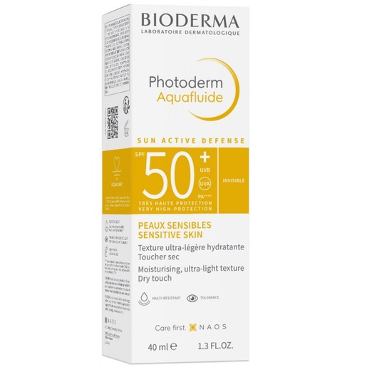 Bioderma Photoderm Aquafluide Ultra-Light Dry Touch Spf50+, 40ml Bioderma Photoderm Aquafluide Ultra-Light Dry Touch Spf50+, 40ml