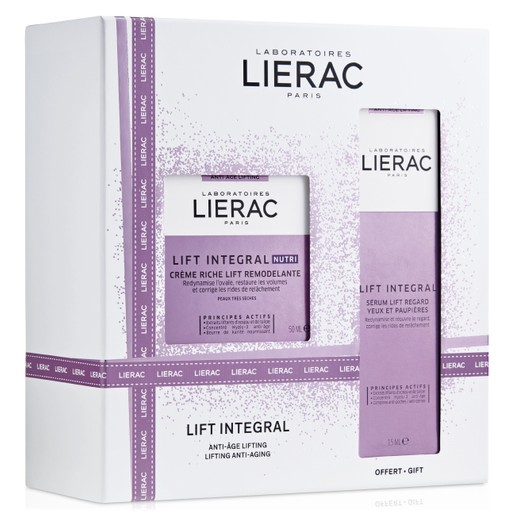Lierac Lift Integral Gift Set Nutri Creme Rich Lift Remodelante 50ml & Δώρο Serum Yeux & Paupieres 15ml Lierac Lift Integral Gift Set Nutri Creme Rich Lift Remodelante 50ml & Δώρο Serum Yeux & Paupieres 15ml