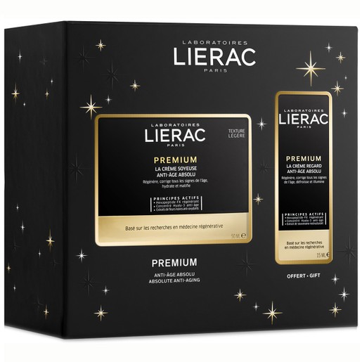 Lierac Promo Premium Gift Set Creme Soyeuse Absolute Anti-Aging Legere Texture 50ml & Δώρο Premium Yeux Anti-Aging Absolu 15ml Lierac Promo Premium Gift Set Creme Soyeuse Absolute Anti-Aging Legere Texture 50ml & Δώρο Premium Yeux Anti-Aging Absolu 15ml
