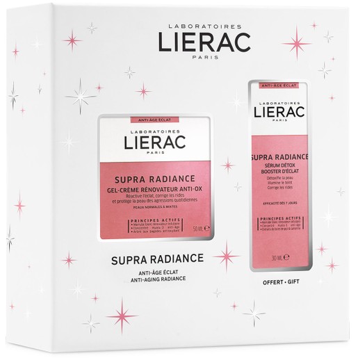 Lierac Promo Supra Radiance Gift Set Gel-Creme Renovatrice Anti-Ox 50ml & Δώρο Detox Serum Radiance Booster 30ml Lierac Promo Supra Radiance Gift Set Gel-Creme Renovatrice Anti-Ox 50ml & Δώρο Detox Serum Radiance Booster 30ml