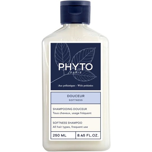 Phyto Douceur Softness Shampoo for All Hair Types 250ml - Travel Size
