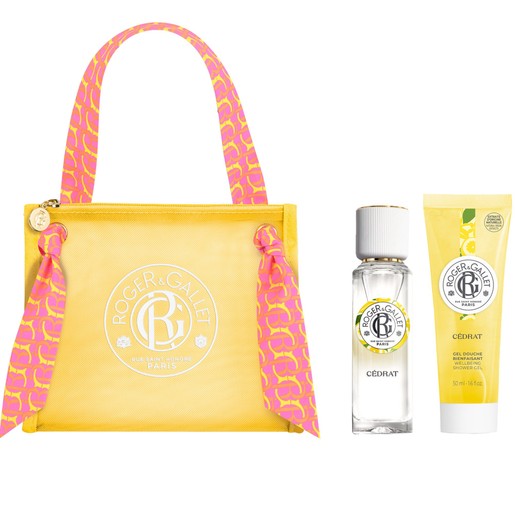 Roger & Gallet Promo Cedrat Wellbeing Fragrant Water 30ml & Shower Gel 50ml & Δώρο Νεσεσέρ 1 Τεμάχιο