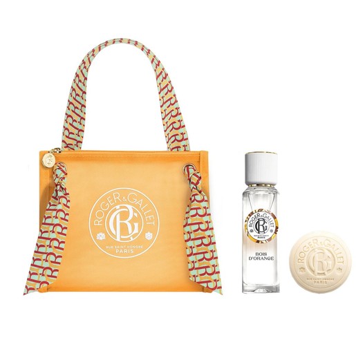 Roger & Gallet Promo Bois D\' Orange Wellbeing Water Perfume 30ml & Soap Bar 50g & Δώρο Νεσεσέρ 1 Τεμάχιο