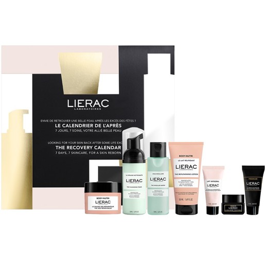 Lierac Promo Premium The Eye Cream 20ml & Body-Nutri The SOS Repair Balm 30ml & Recovery Routine Calendar 5 Τεμάχια & Δώρο Νεσεσέρ 1 Τεμάχιο