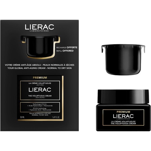 Lierac Promo Premium The Voluptuous Cream 50ml & Refill 50ml Lierac Promo Premium The Voluptuous Cream 50ml & Refill 50ml