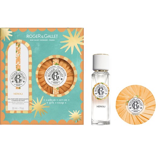 Roger & Gallet Promo Neroli Wellbeing Fragrant Water 30ml & Δώρο Perfumed Soap Bar 100g