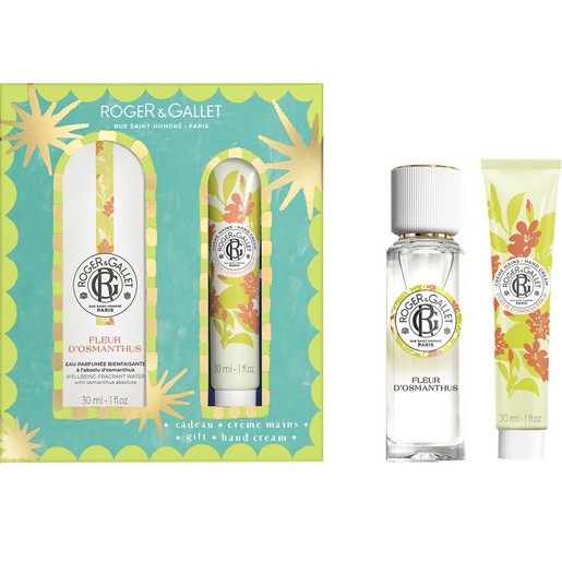 Roger & Gallet Promo Fleur d\' Osmanthus Wellbeing Fragrant Water 30ml & Δώρο Hand Cream 30ml