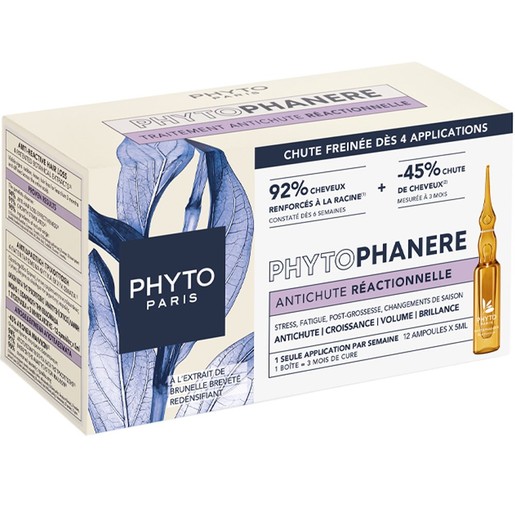 Phyto Phytophanere Anti-Reactive Hair Loss 12vials x 5ml