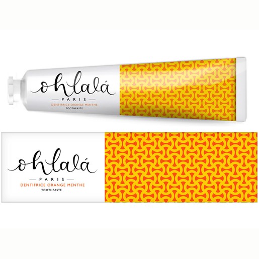 Ohlala Orange Mint Toothpaste 75ml - Μέντα & Πορτοκάλι