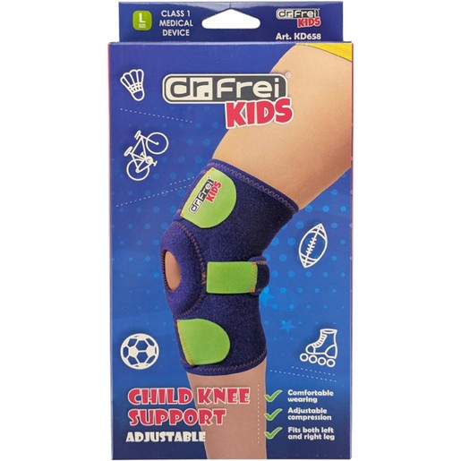 Dr. Frei Kids Adjustable Child Knee Support 1 Τεμάχιο, Κωδ KD658 - Large