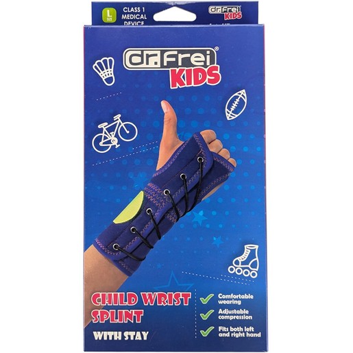 Dr. Frei Kids Child Wrist Splint With Stay 1 Τεμάχιο, Κωδ KD852 - Large