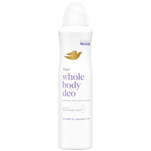 Dove Lavender & Camomile Scent Whole Body Deo Sensitive Spray 150ml