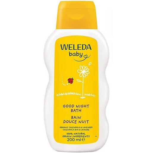 Weleda Good Night Bio-Calendula & Lavender Bath 200ml