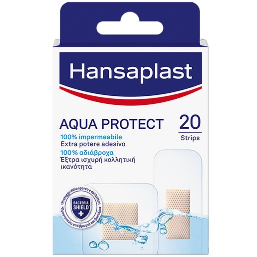 Hansaplast Aqua Protect Strips 20 Τεμάχια