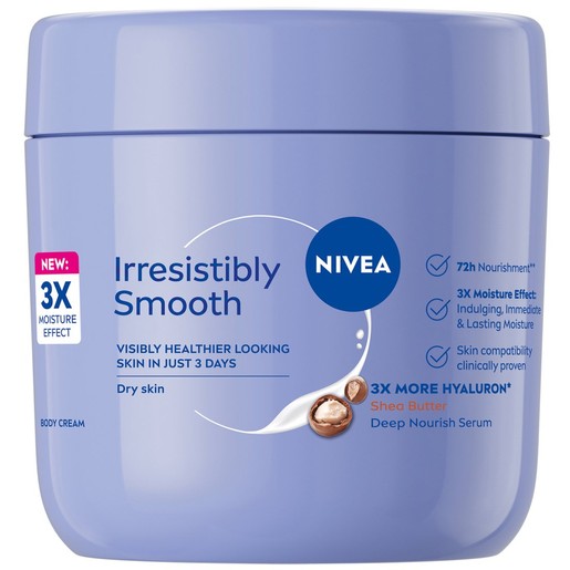 Nivea Irresistibly Smooth Deep Nourish Serum Body Cream 400ml