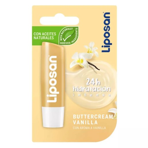 Liposan Vanilla Buttercream 24h Hydration 4.8g Liposan Vanilla Buttercream 24h Hydration 4.8g