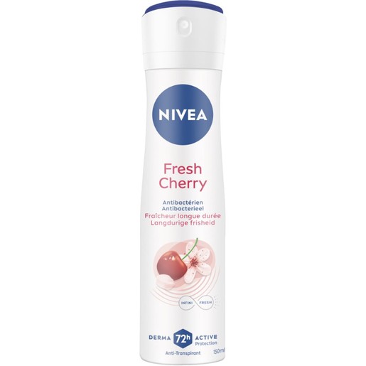 Nivea Fresh Cherry Anti Perspirant Spray 150ml