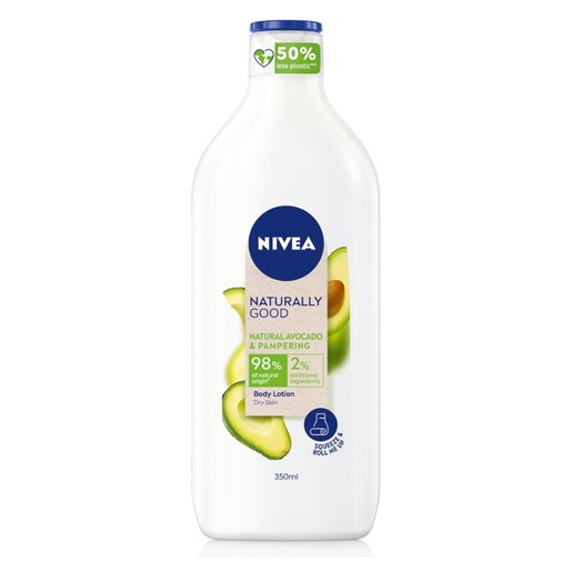Nivea Body Naturally Good Avocado Lotion 350ml Nivea Body Naturally Good Avocado Lotion 350ml