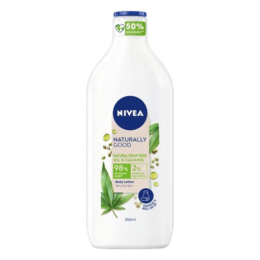 Nivea Body Naturally Good Hemp Lotion 350ml Nivea Body Naturally Good Hemp Lotion 350ml