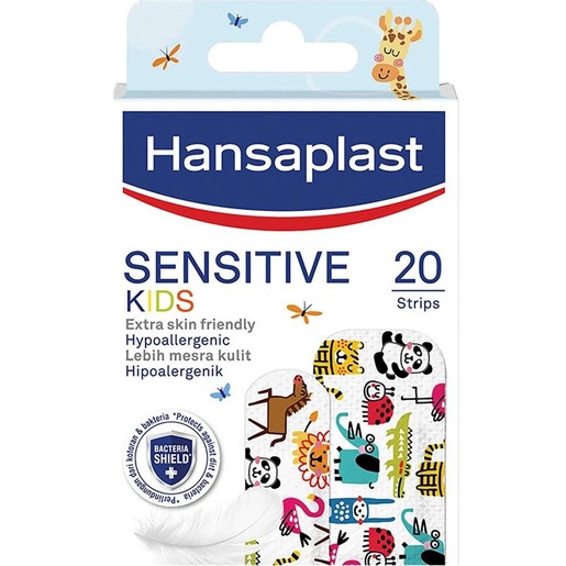 Hansaplast Sensitive Kids Strips 20 Τεμάχια