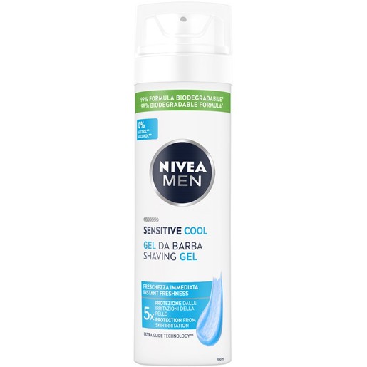Nivea Men Sensitive Cool Shaving Gel 200ml