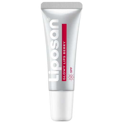 Liposan Glowy Lips Spf30, 10ml - Berry