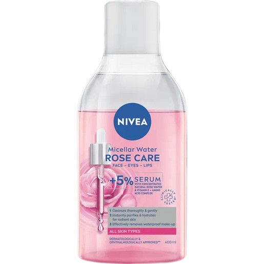 Nivea Micellair Double Effect Rose Care 5% Serum 400ml