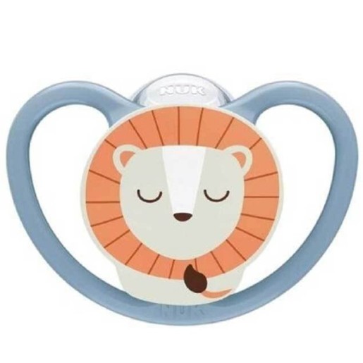 Nuk Perfect Match Silicone Air Night Soother 18-36m Μπλε 1 Τεμάχιο, Κωδ 10177233