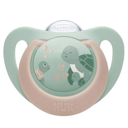 Nuk First Choice Silicone Soother 18-36m 1 Τεμάχιο - Φυστικί - Μπεζ