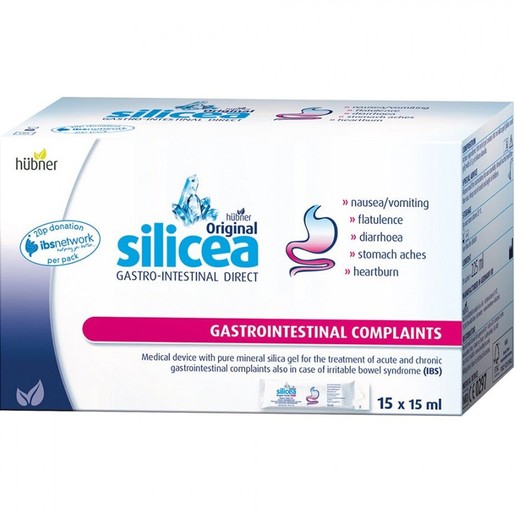 Hubner Silicea Gastro-Intestinal Direct Gel 15 Sachets Hubner Silicea Gastro-Intestinal Direct Gel 15 Sachets