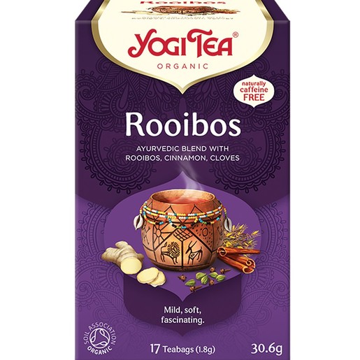 Yogi Tea Rooibos 17 Teabags (17 Φακελάκια x 1,8g)