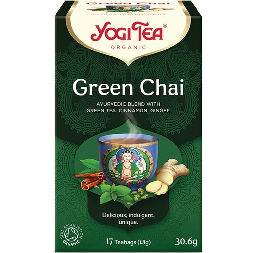 Yogi Tea Green Chai 17 Teabags (17 Φακελάκια x 1,8g)