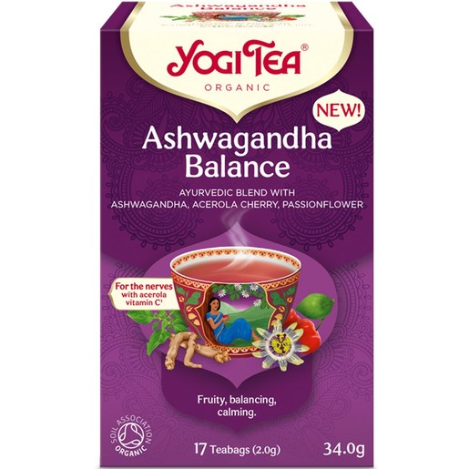 Yogi Tea Ashwagandha Balance 17 Teabags (17 Φακελάκια x 2,0g)