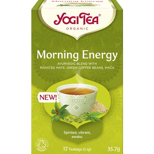 Yogi Tea Morning Energy 17 Teabags (17 Φακελάκια x 2,1g)