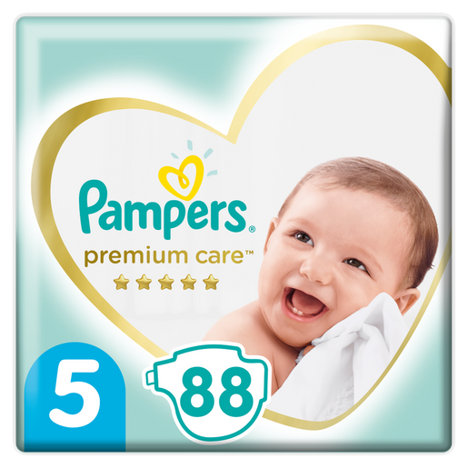 Pampers Premium Care No5 Maxi Plus (11-18kg) 88 πάνες Pampers Premium Care No5 Maxi Plus (11-18kg) 88 πάνες