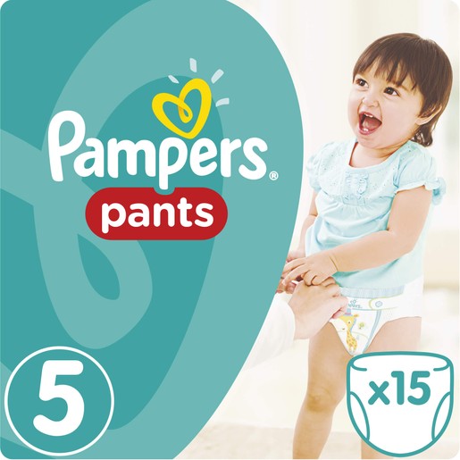 Pampers Pants Junior Νο5 (12-18kg) 15 πάνες Pampers Pants Junior Νο5 (12-18kg) 15 πάνες