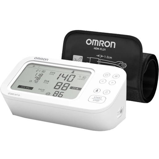 Omron M6 Comfort AFib Automatic Upper Arm Blood Pressure Monitor 1 Τεμάχιο