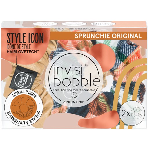 Invisibobble Sprunchie Original Fall in Love Collection It\'s Sweater Time 2 Τεμάχια