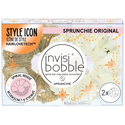 Invisibobble Sprunchie Original Time to Shine Collection Bring on the Night 2 Τεμάχιο