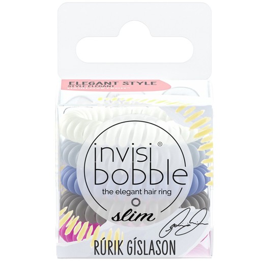 Invisibobble Slim Rurik Gislason Collection No Place Like Reykjavik Hair Ring 5 Τεμάχια