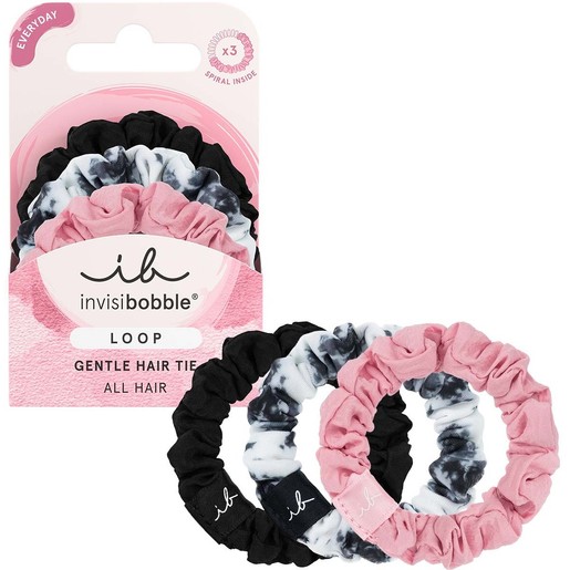 Invisibobble Loop Be Gentle Hair Tie for Fine to Normal Hair 3 Τεμάχια
