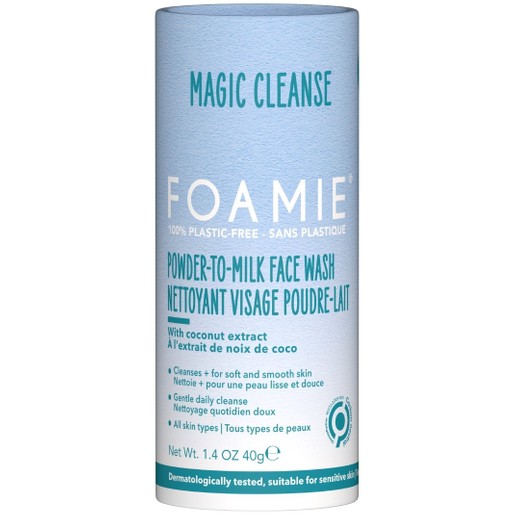 Foamie Magic Cleanse Powder-to-Milk Face Wash with Coconut Extract 40g