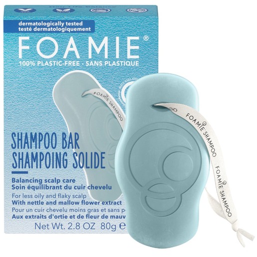Foamie Hair Life Balance Shampoo Bar Balancing Scalp Care 80g
