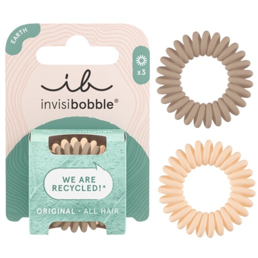 Invisibobble Original Earth Respiraled 3 Τεμάχιο