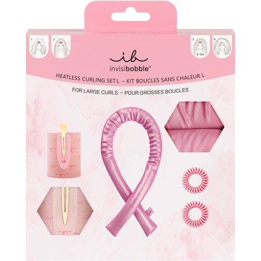 Invisibobble Promo Curling Ribbon 1 Τεμάχιο & Sprunchie Slim 2 Τεμάχια & Curl Roller 1 Τεμάχιο