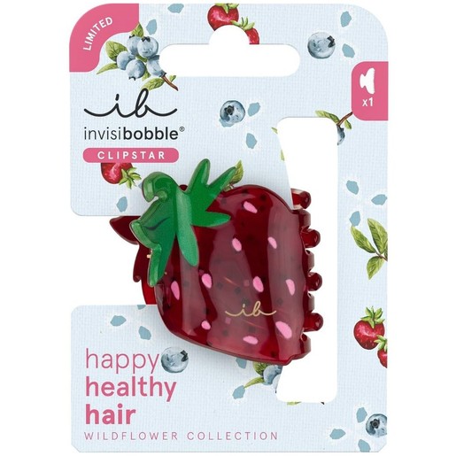 Invisibobble Limited Collection Wildflower Berry Brighter Clipstar 1 Τεμάχιο